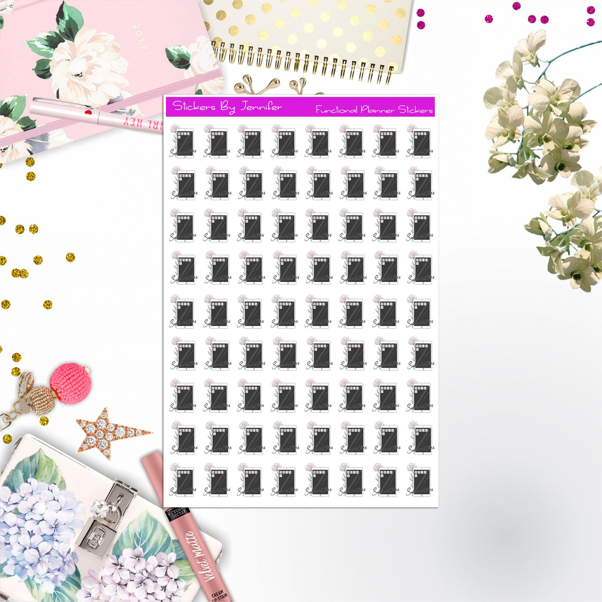Subscription Payment Stickers, Planner Stickers, Journal Stickers, Functional Planner Stickers, Stationary Stickers