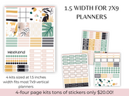7x9 Planner Box Spring-Theme