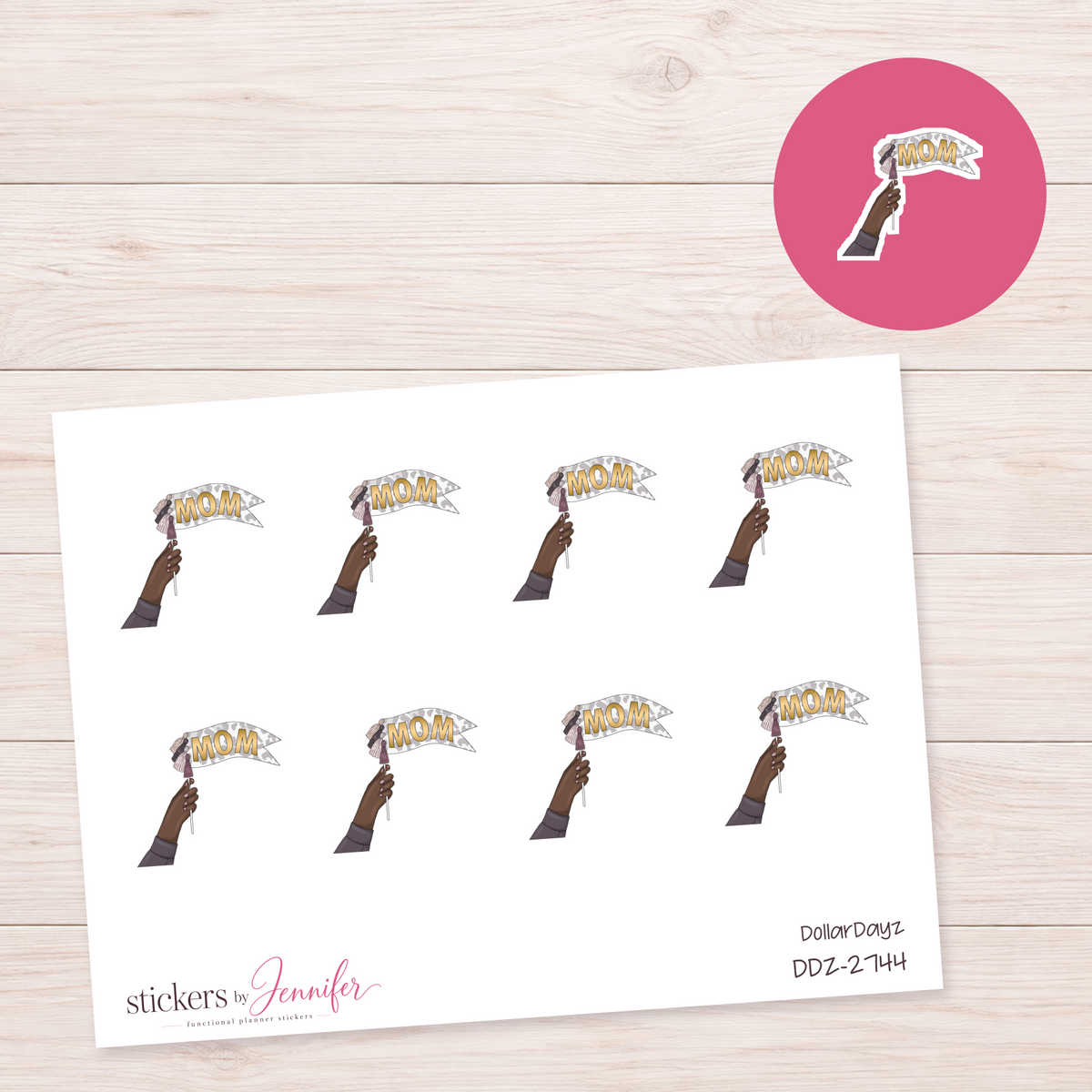 Mom Sign Planner Stickers | DDZ-2744