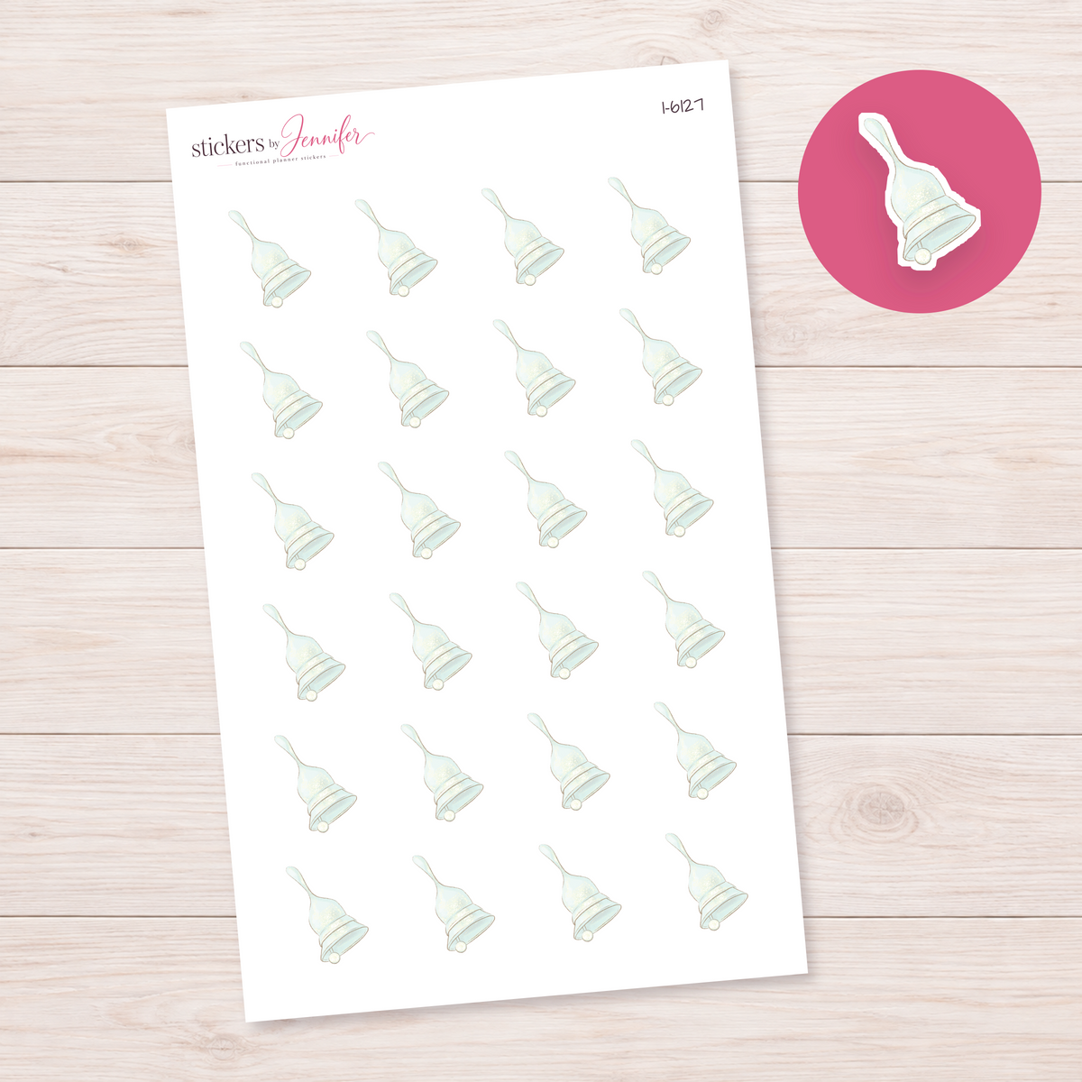 Pearl Bell Planner Stickers | I-6127