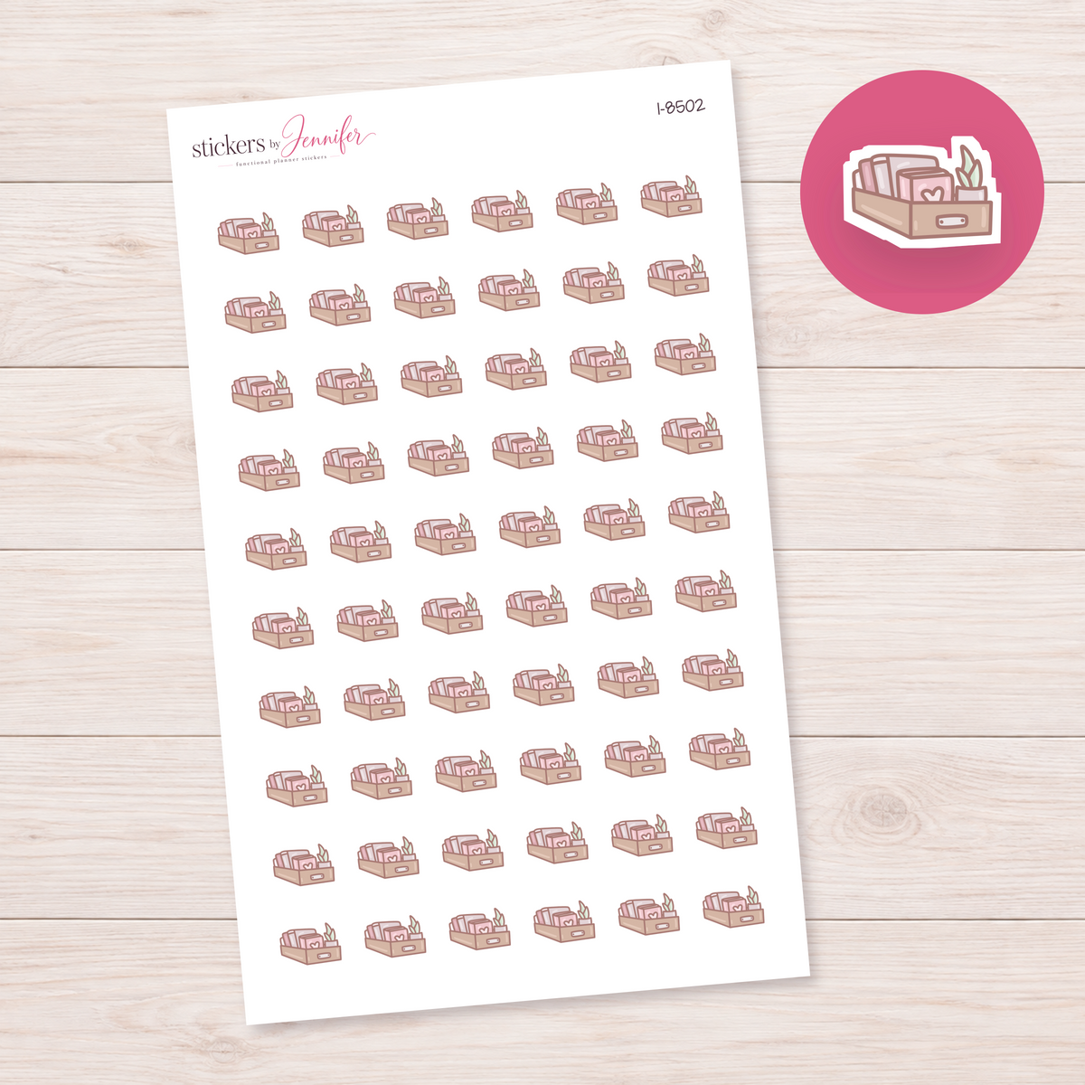 Book Organizer Planner Stickers | I-8502