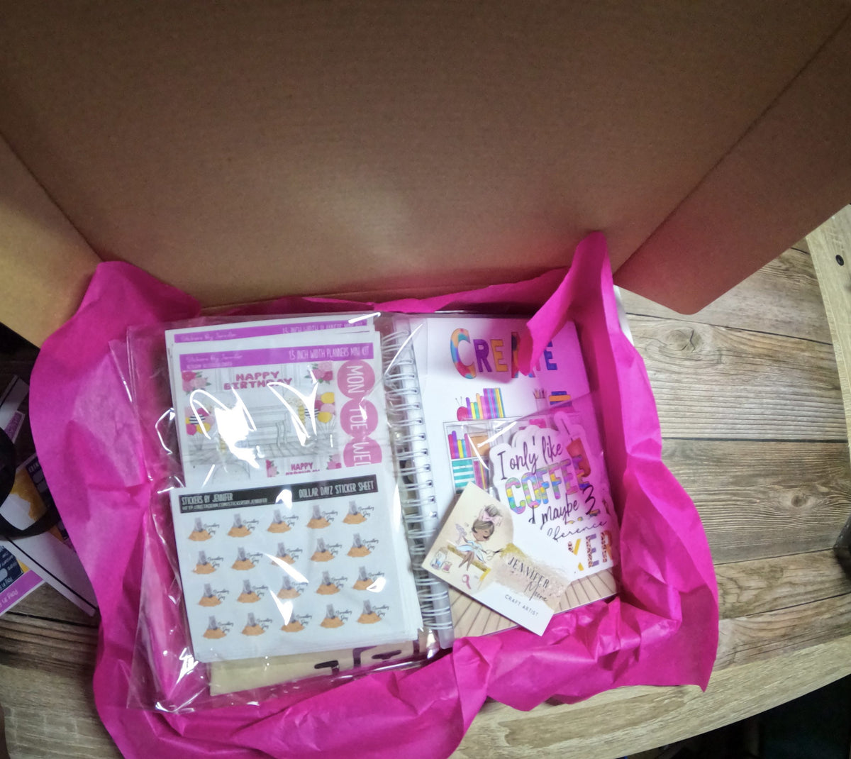 Overstock Box 48 stickers 1 Reusable Sticker Album and 1 Cotton Tote Bag
