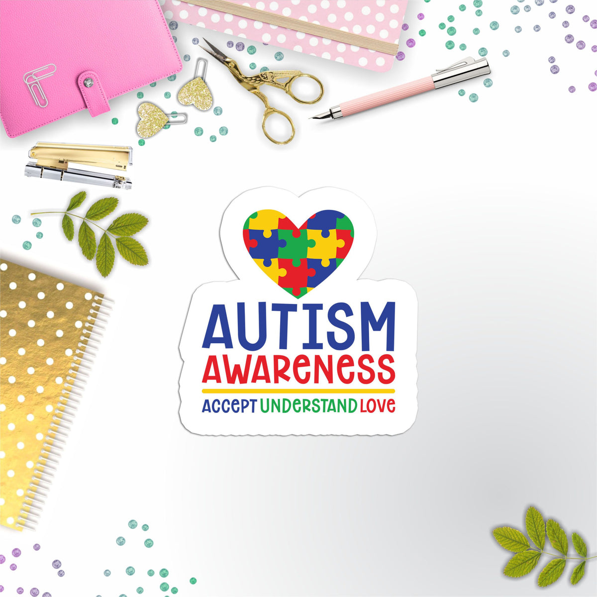 Autism Awareness Vinyl Sticker