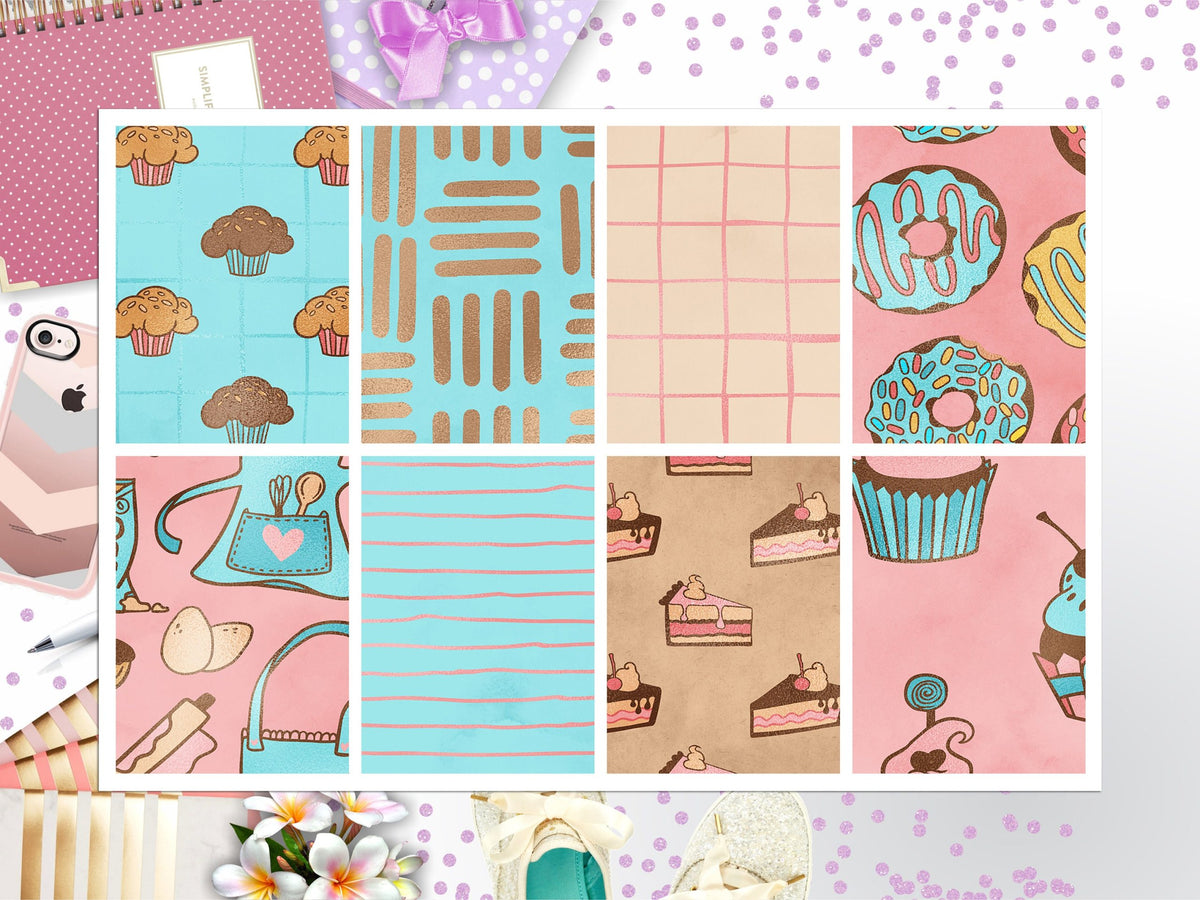 Bakery Full Box Big Happy Planner, Erin Condren, Classic Happy Planner