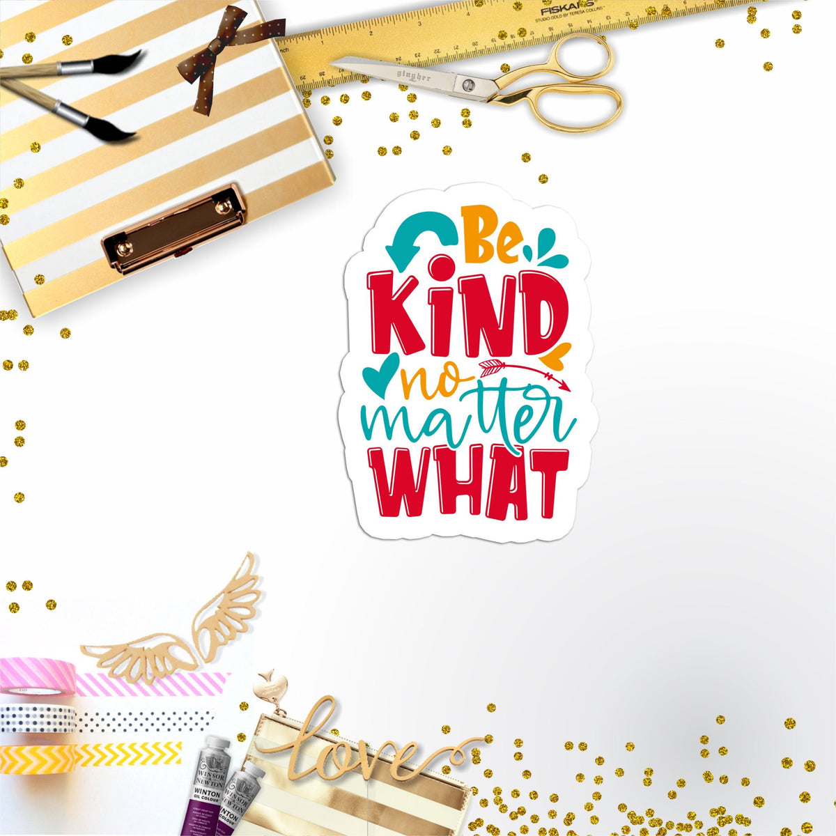 Be Kind Vinyl Sticker
