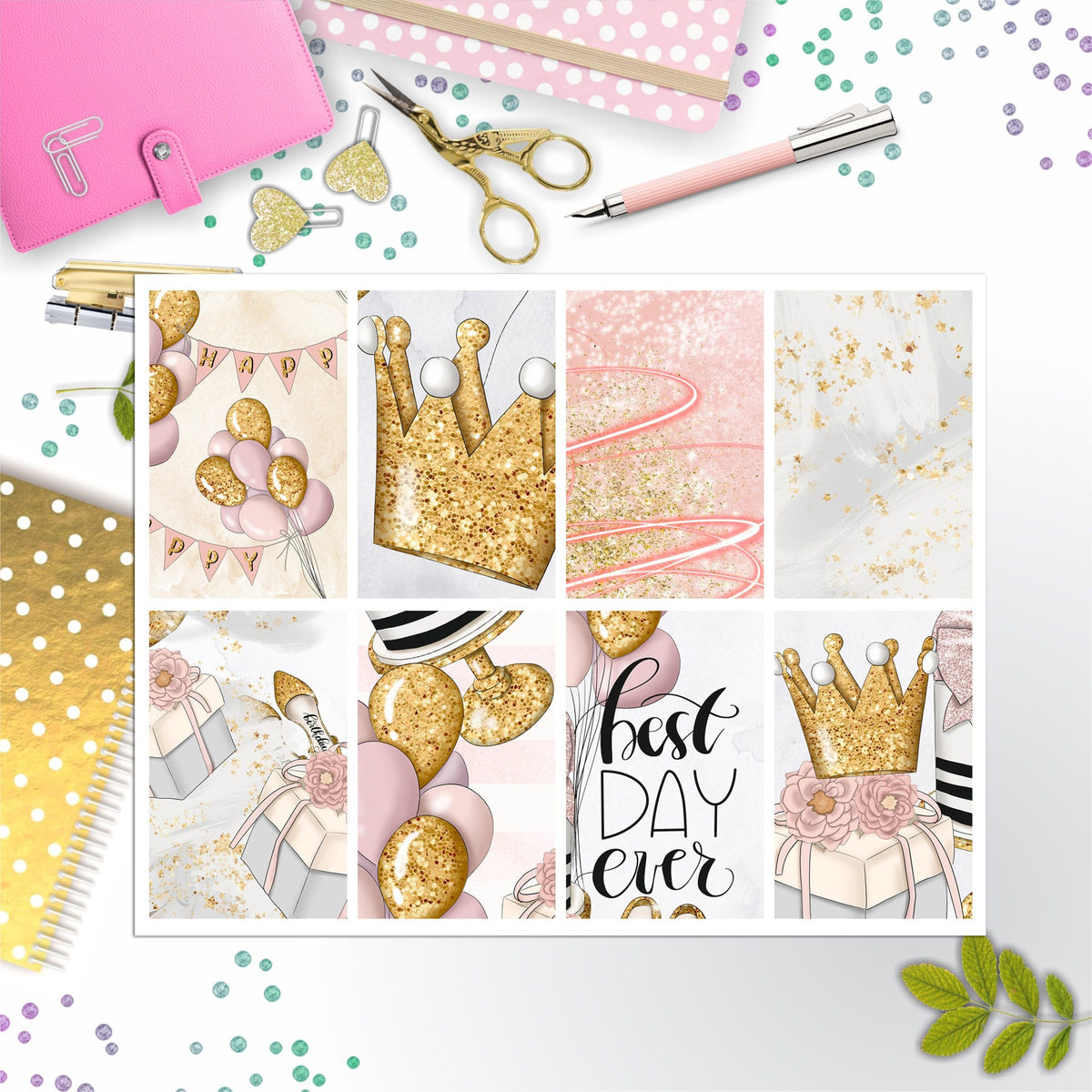 Best Day Ever Full Box Big Happy Planner, Erin Condren, Classic Happy Planner
