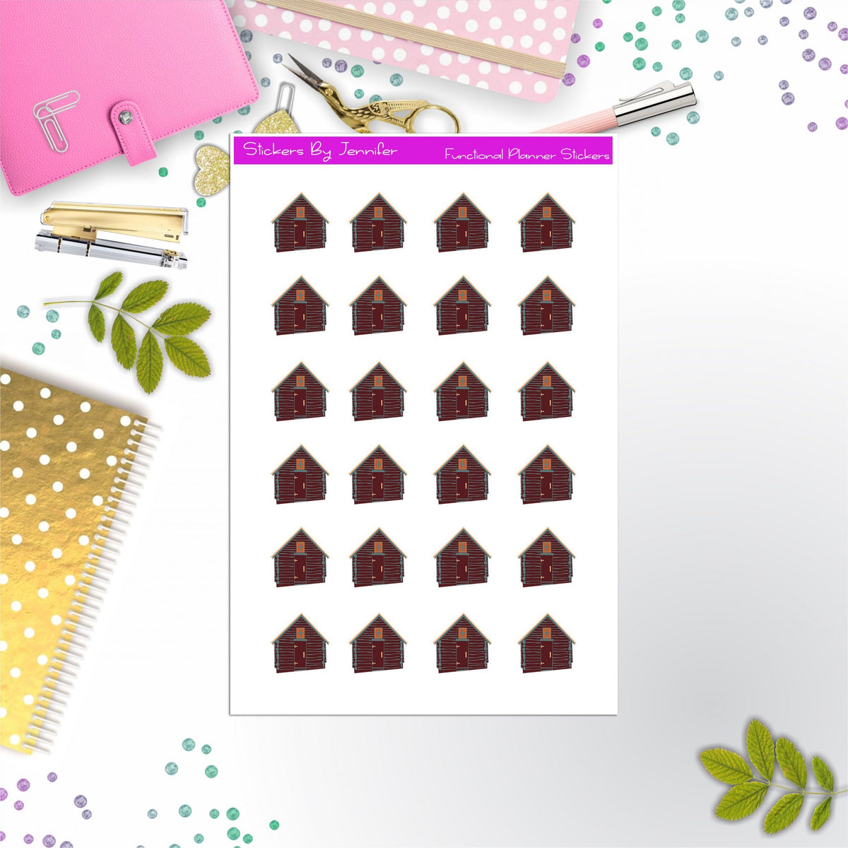 Cabin Planner Stickers