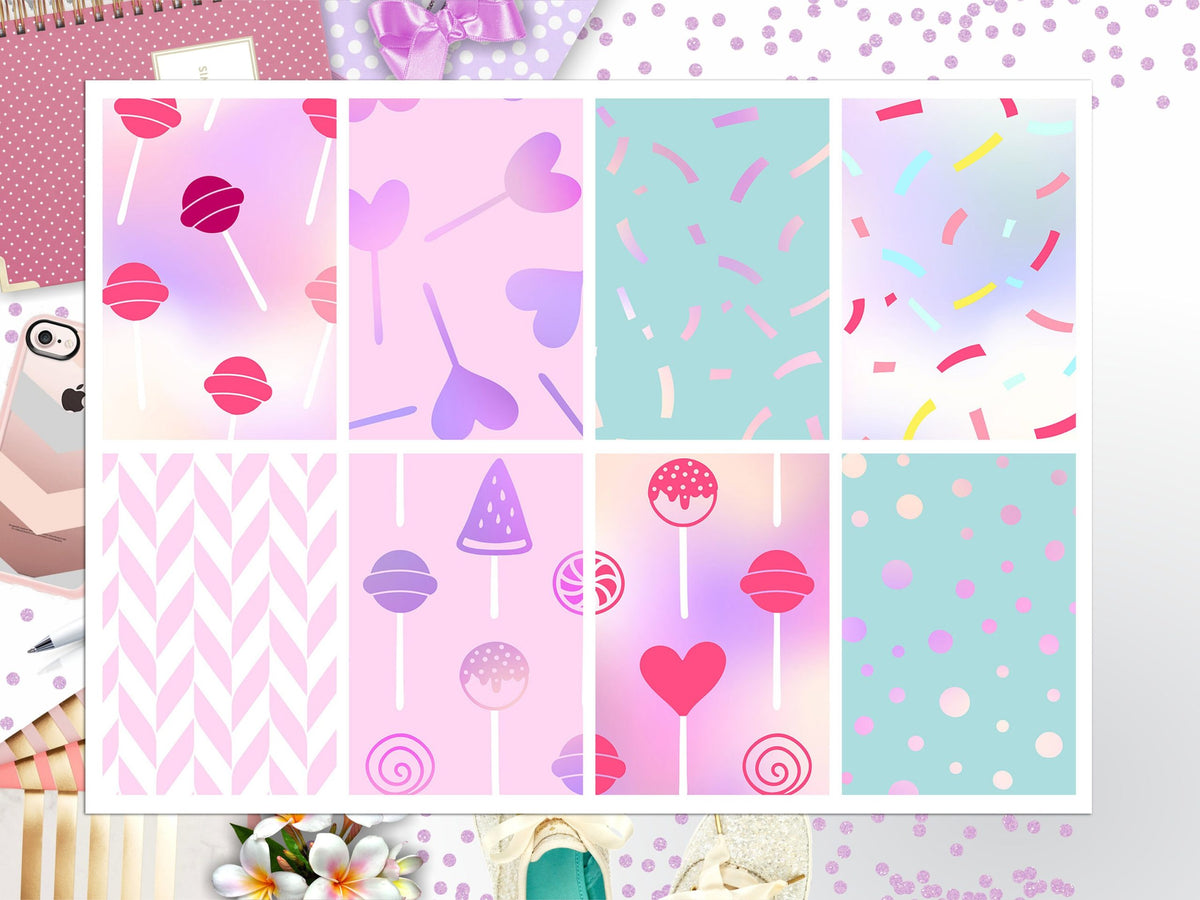 Candy Full Box Big Happy Planner, Erin Condren, Classic Happy Planner