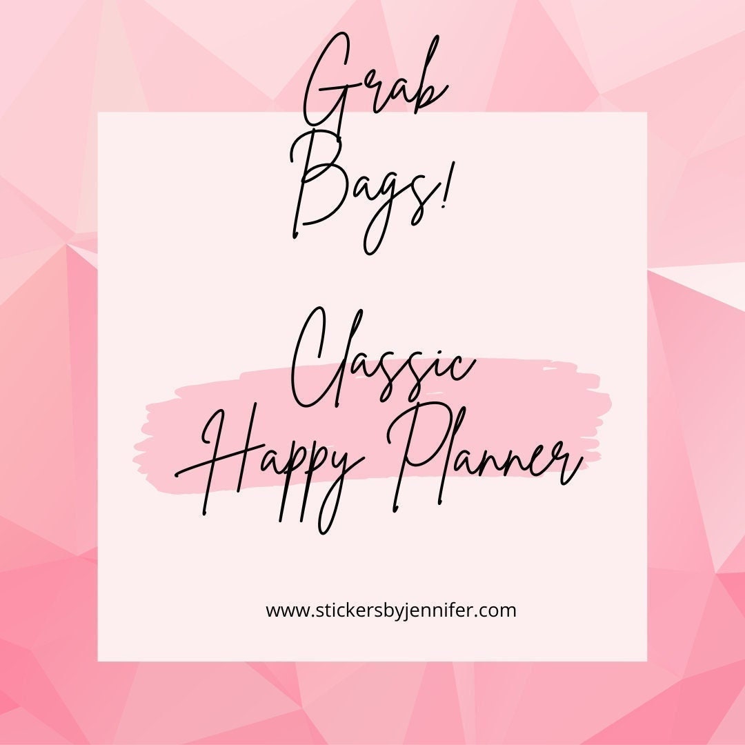 Classic Happy Planner Grab Bag 50 items