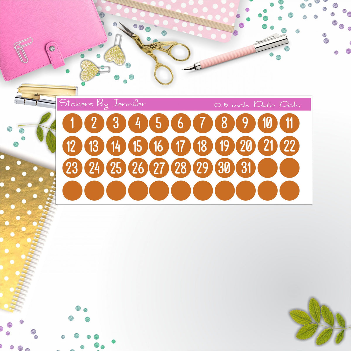 Date Covers, Date Dots, Number Stickers P-50, Planner Stickers, Journal Stickers, Functional Planner Stickers, Stationary Stickers