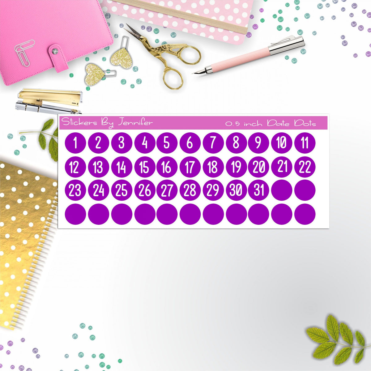 Date Covers, Date Dots, Number Stickers P-64, Planner Stickers, Journal Stickers, Functional Planner Stickers, Stationary Stickers