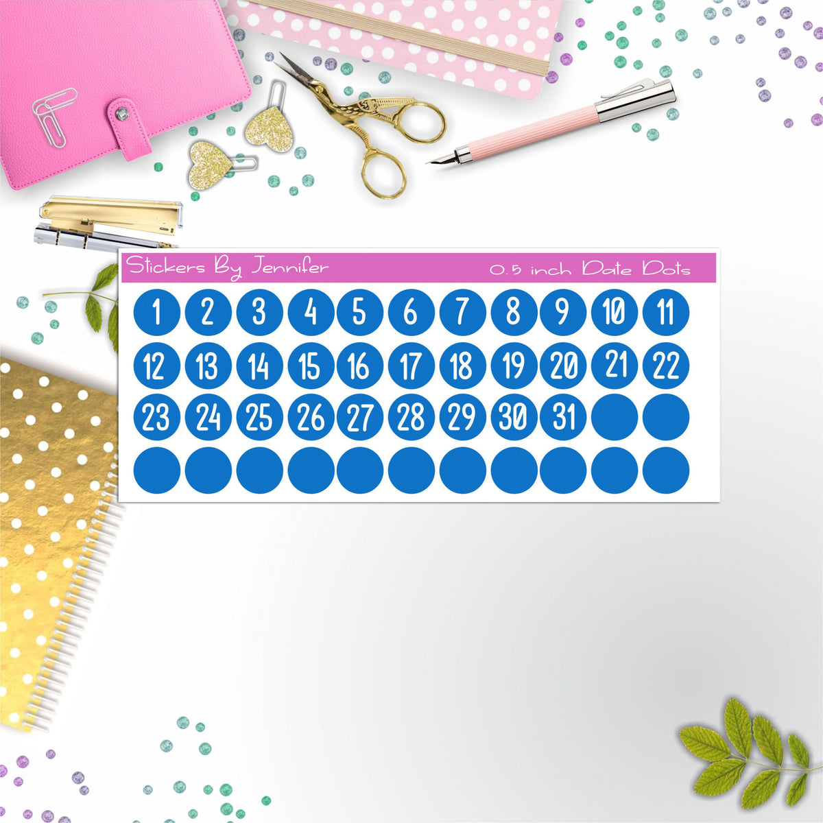 Date Covers, Date Dots P-11, Planner Stickers, Journal Stickers, Functional Planner Stickers, Stationary Stickers