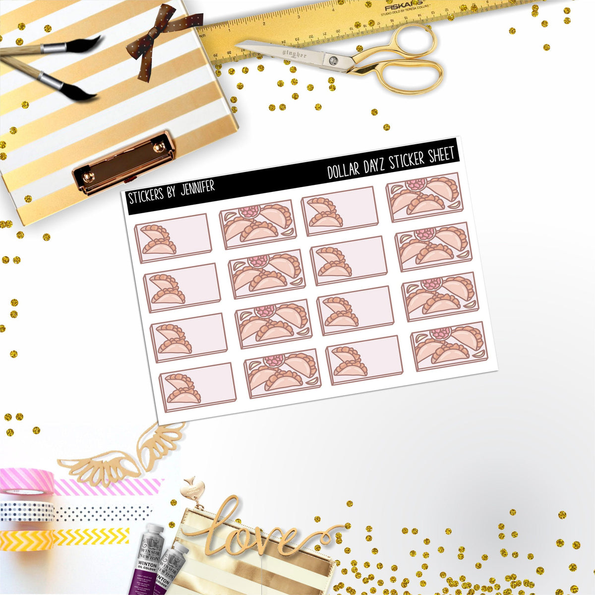 Deco Mini DD106, Planner Stickers, Bullet Journal, Functional Planner Stickers, Stationary Stickers