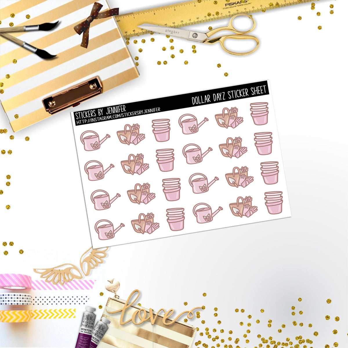 Deco Mini DD138, Planner Stickers, Bullet Journal, Functional Planner Stickers, Stationary Stickers