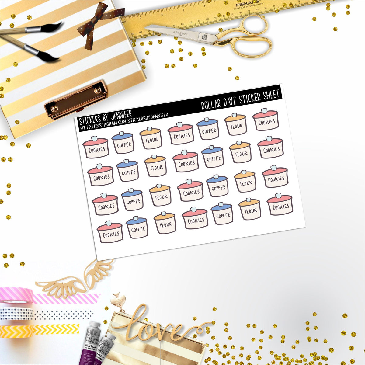Deco Mini DD200, Planner Stickers, Bullet Journal, Functional Planner Stickers, Stationary Stickers