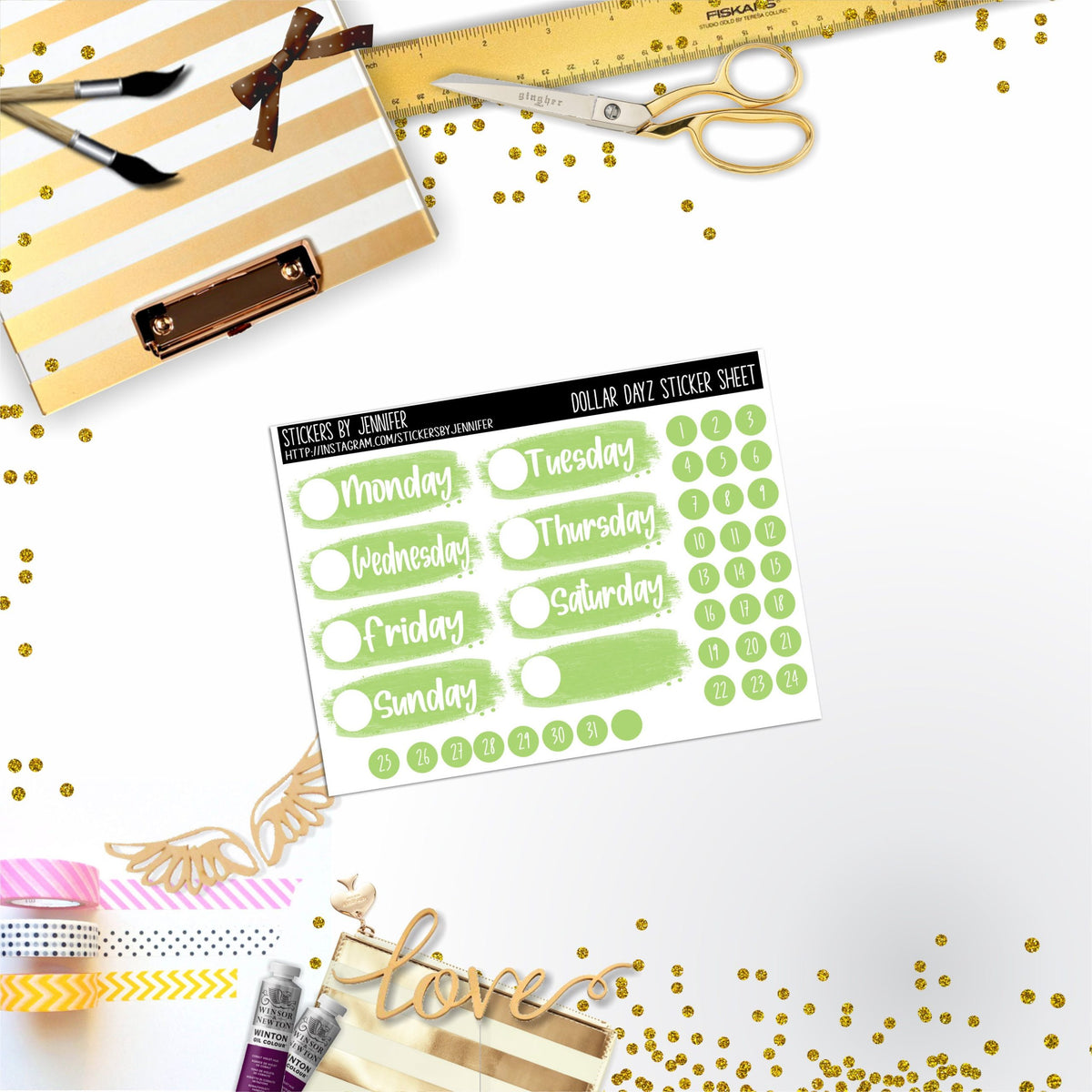 Deco Mini DD466 Planner Stickers, Bullet Journal, Functional Planner Stickers, Stationary Stickers