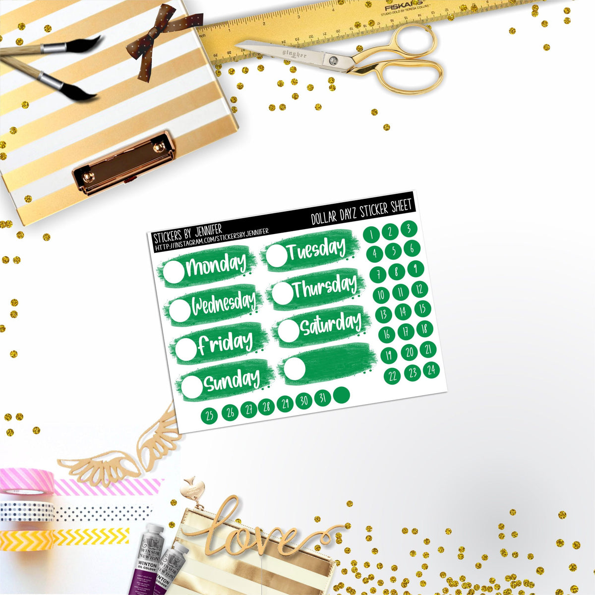 Deco Mini DD471 Planner Stickers, Bullet Journal, Functional Planner Stickers, Stationary Stickers