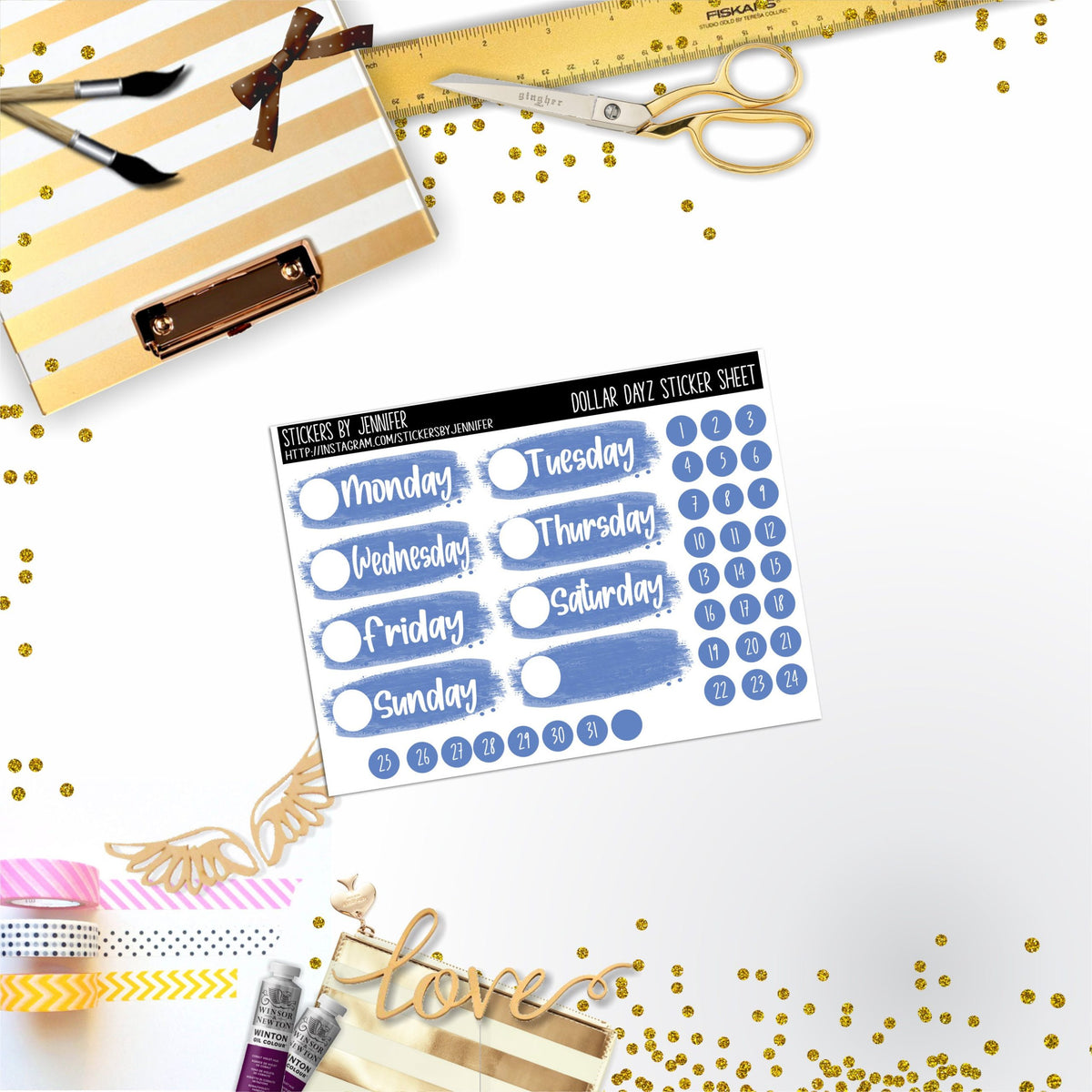 Deco Mini DD493 Planner Stickers, Bullet Journal, Functional Planner Stickers, Stationary Stickers