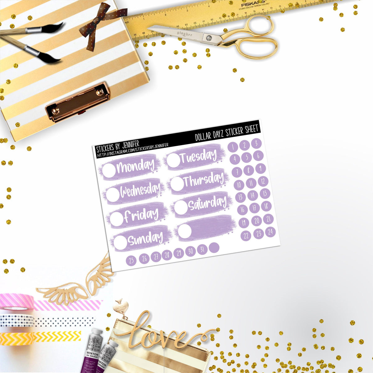 Deco Mini DD497 Planner Stickers, Bullet Journal, Functional Planner Stickers, Stationary Stickers