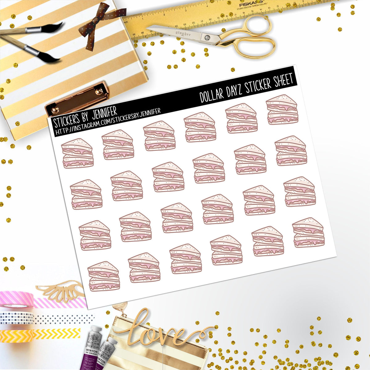 Deco Mini DD622, Planner Stickers, Bullet Journal, Functional Planner Stickers, Stationary Stickers