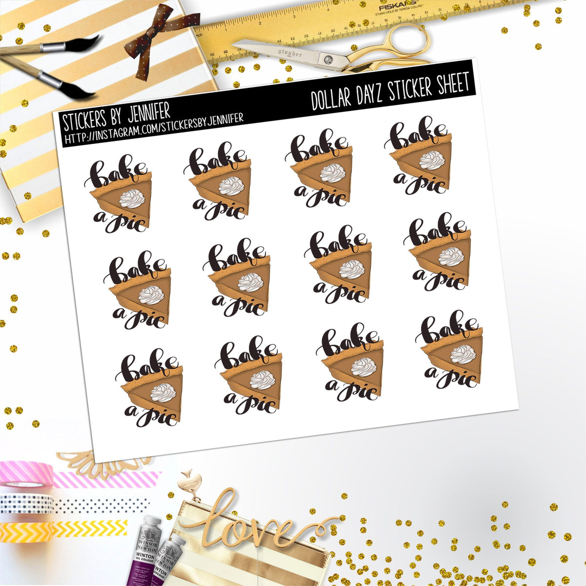Deco Mini DD639 Planner Stickers, Bullet Journal, Functional Planner Stickers, Stationary Stickers
