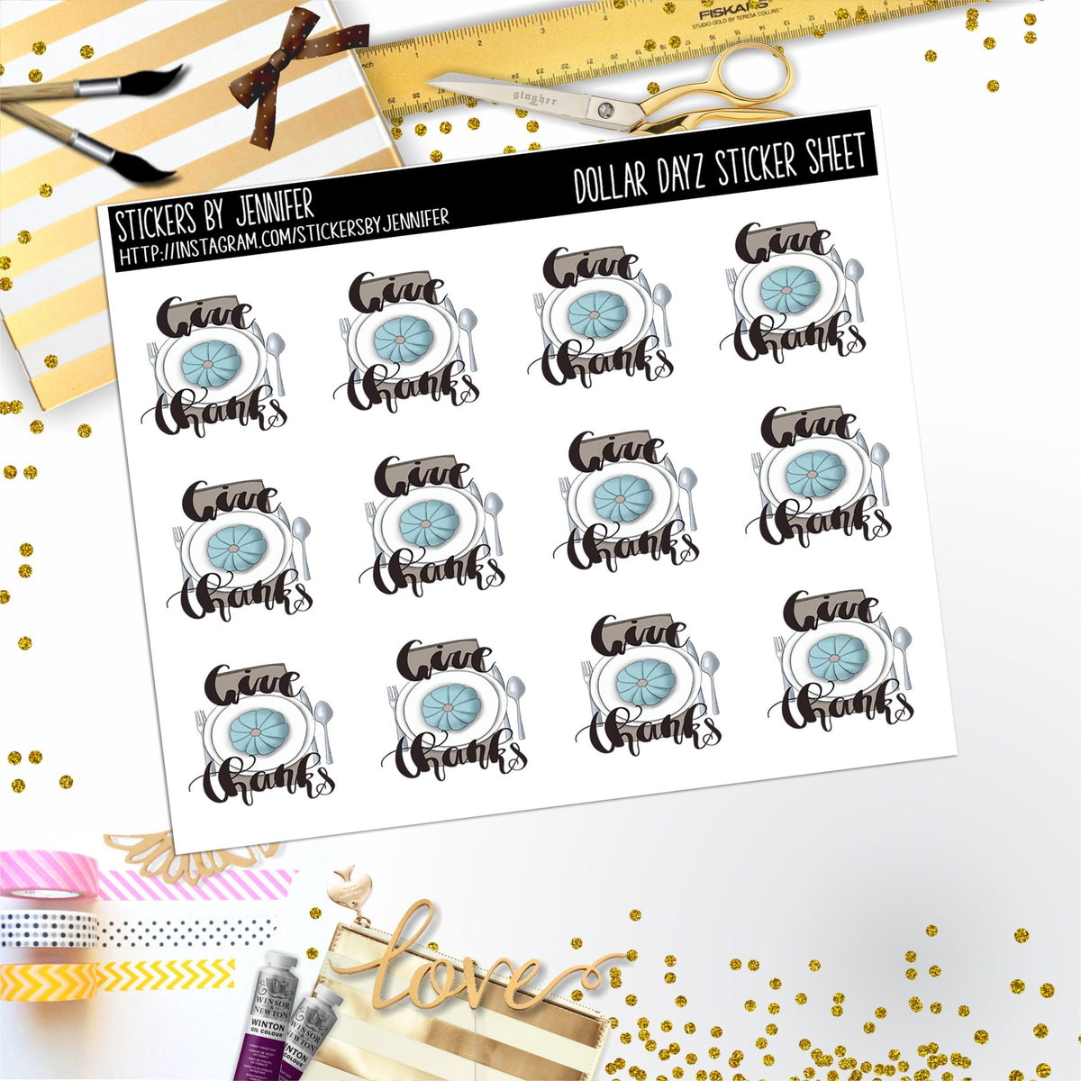 Deco Mini DD640 Planner Stickers, Bullet Journal, Functional Planner Stickers, Stationary Stickers