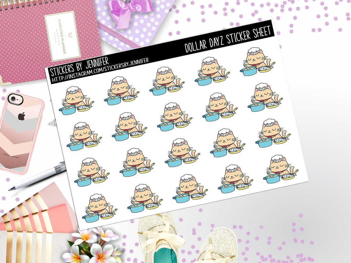 Deco Mini DD659 Planner Stickers, Bullet Journal, Functional Planner Stickers, Stationary Stickers