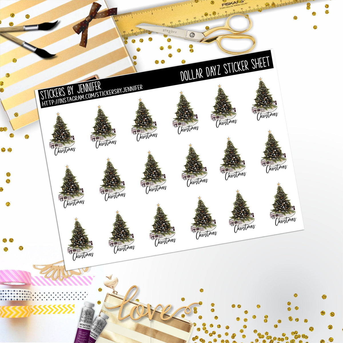 Deco Mini DD670 Planner Stickers, Bullet Journal, Functional Planner Stickers, Stationary Stickers