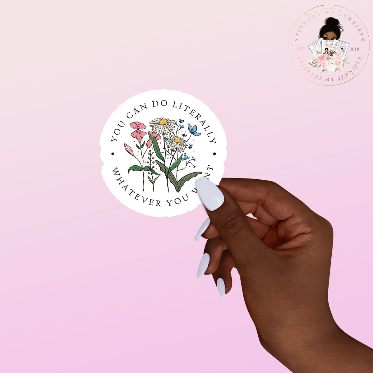 Do Whatever You Want Vinyl Sticker