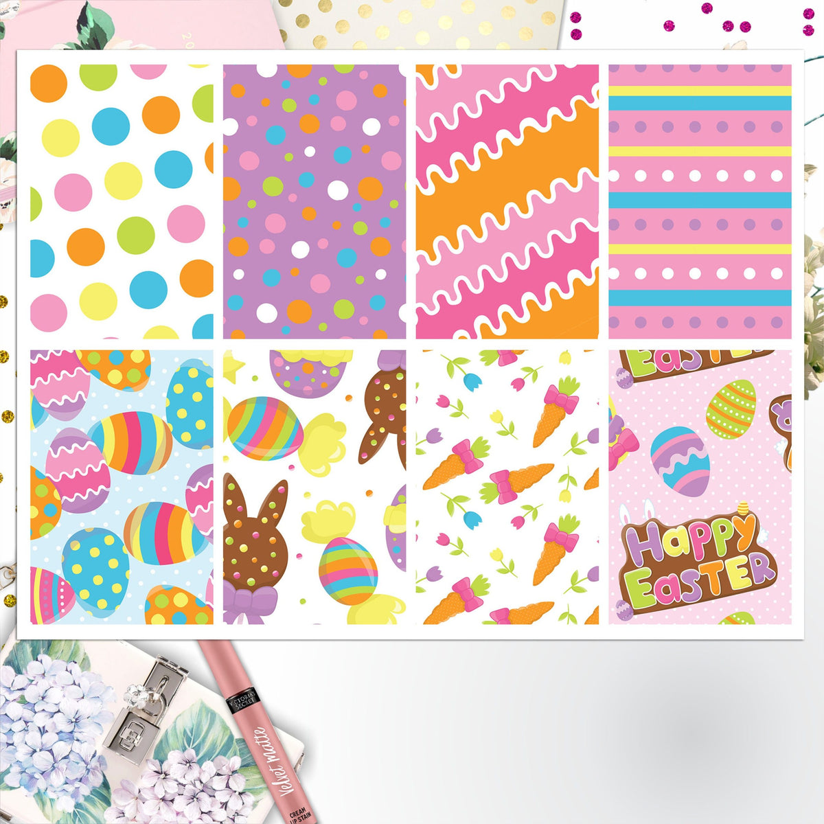 Easter Full Box Big Happy Planner, Erin Condren, Classic Happy Planner