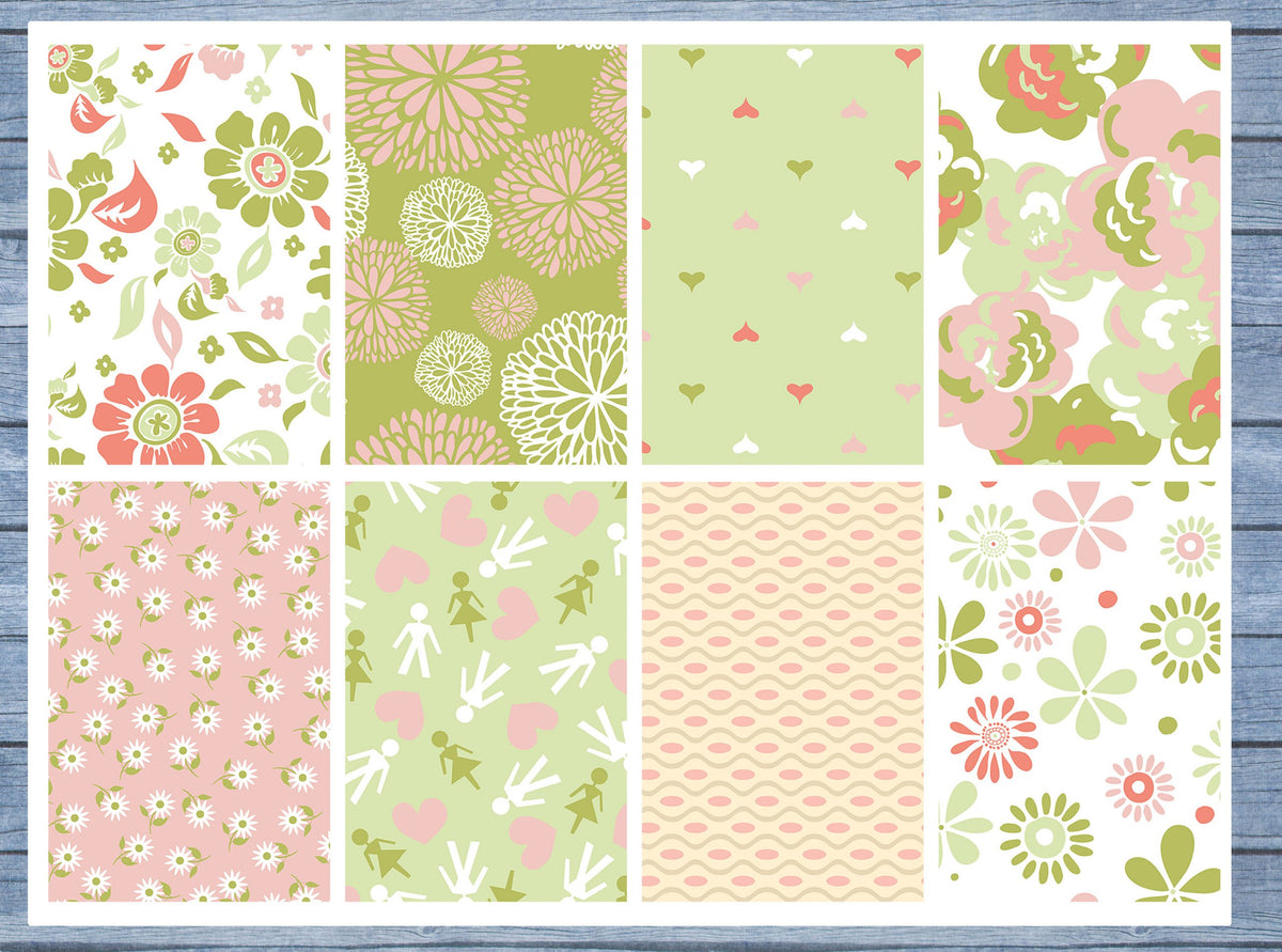 Floral Full Box Planner Stickers, Big Happy Planner, Erin Condren, Classic Happy Planner