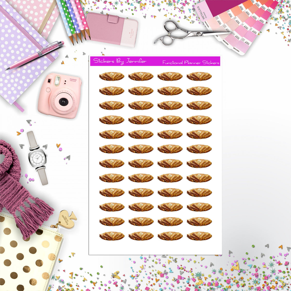French Toast Planner Stickers