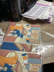 Grab Bag Random Pull 5x7 Sticker Album and 6 Random Functional Sheets