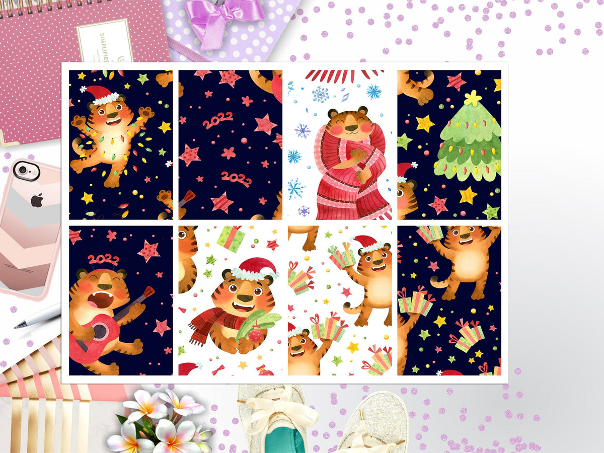 Holiday Life Full Box Big Happy Planner, Erin Condren, Classic Happy Planner