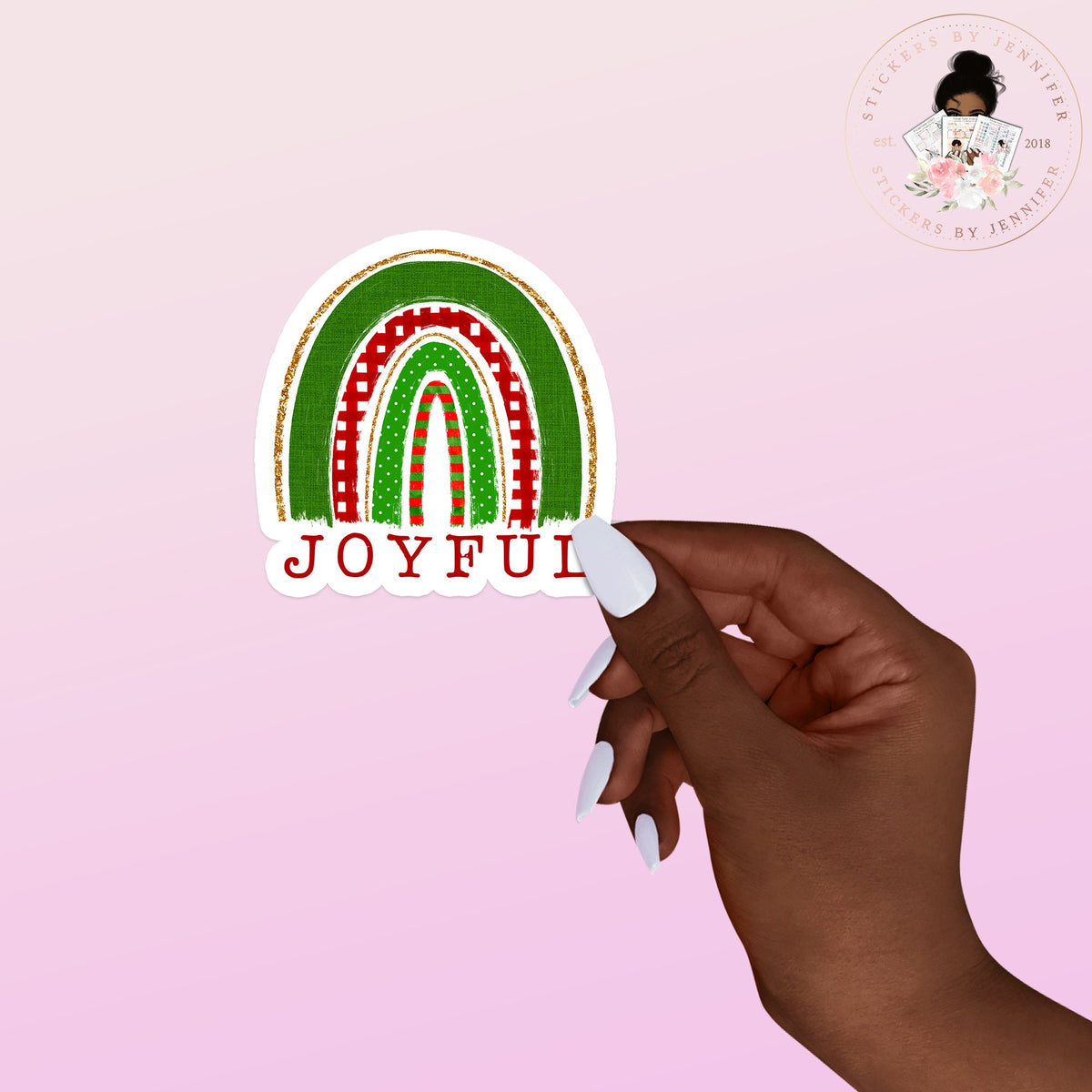 Joyful Vinyl Sticker