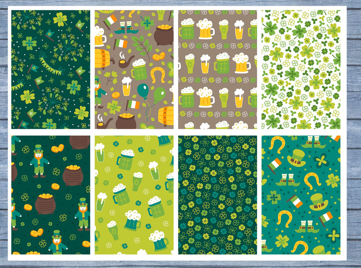 Lucky Full Box Planner Stickers, Big Happy Planner, Erin Condren, Classic Happy Planner