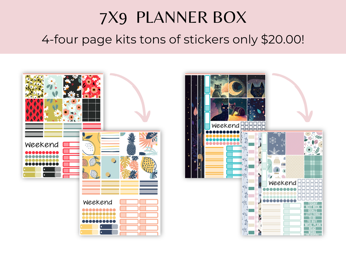 7x9 Planner Box