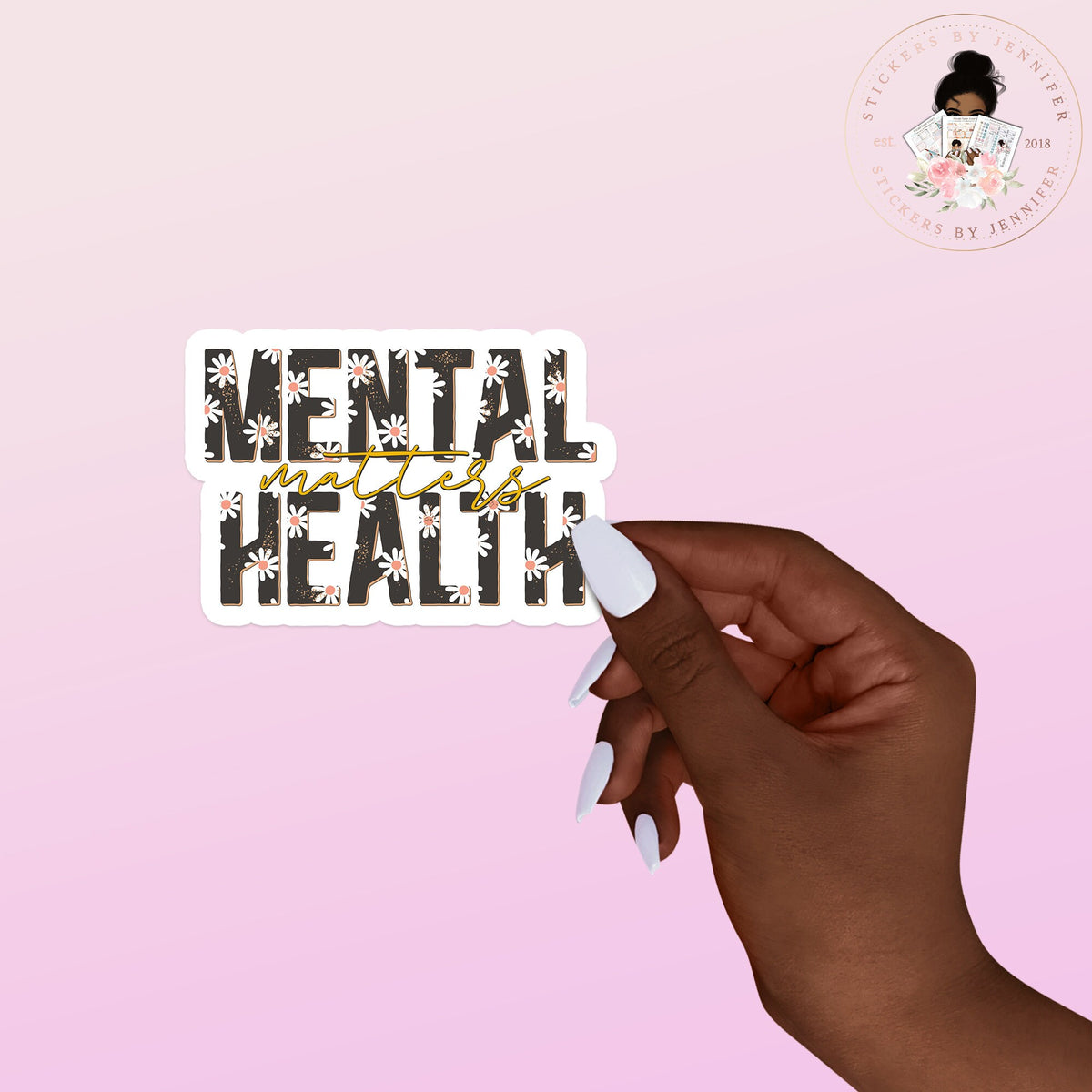Mental Health Vinyl Sticker