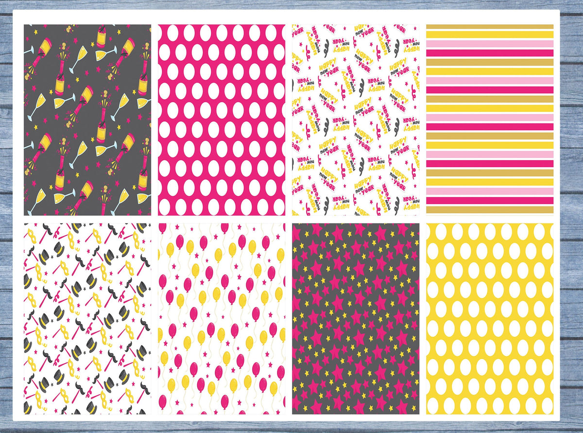 New Years Full Box Big Happy Planner, Erin Condren, Classic Happy Planner, Mini Happy Planner