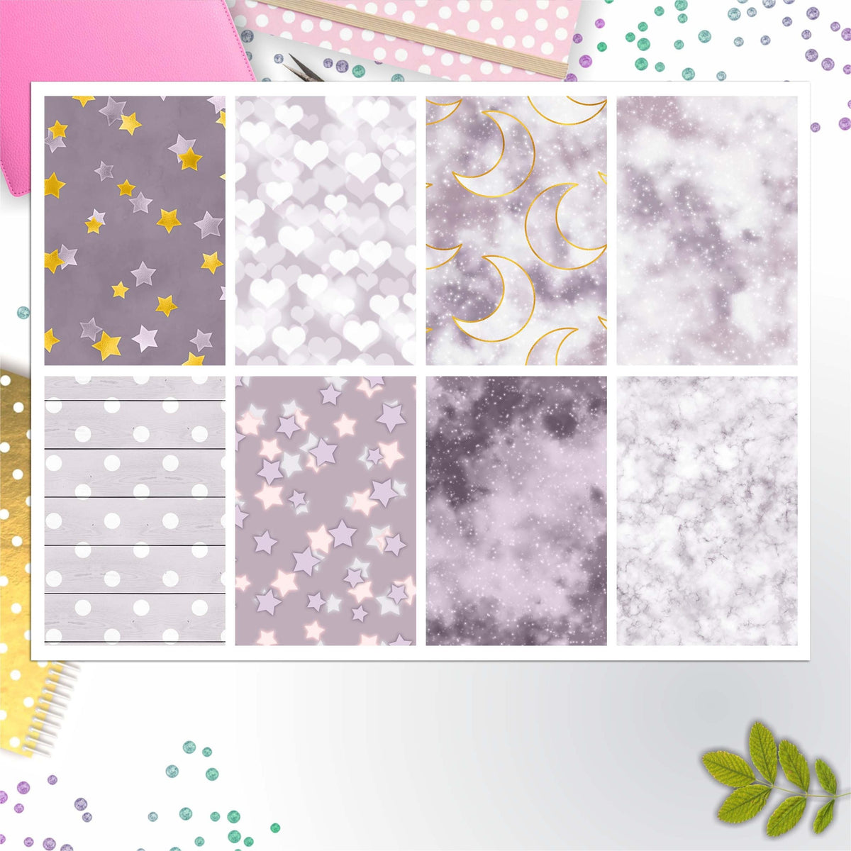 Nightime Full Box Big Happy Planner, Erin Condren, Classic Happy Planner