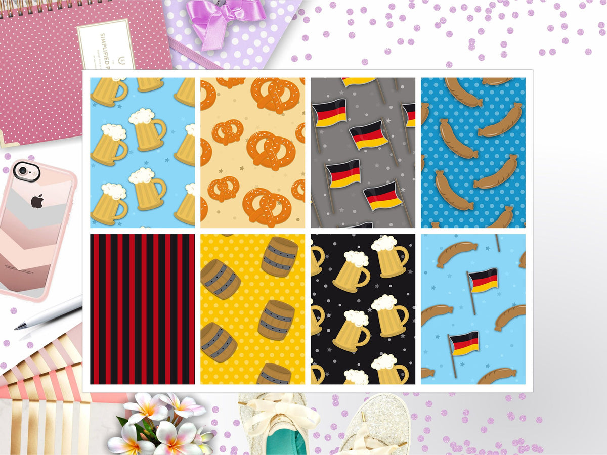 October Fest Full Box Big Happy Planner, Erin Condren, Classic Happy Planner