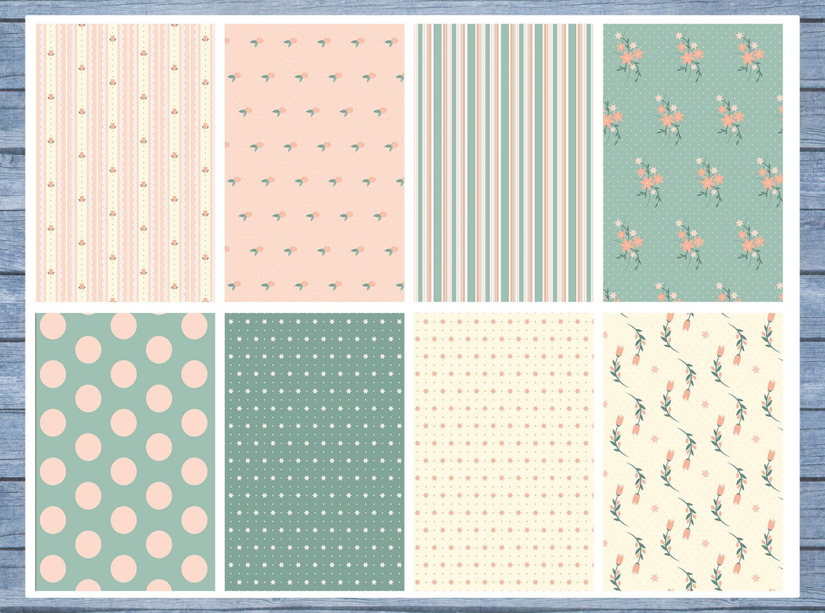 Pink And Shabby Full Box Planner Stickers, Big Happy Planner, Erin Condren, Classic Happy Planner