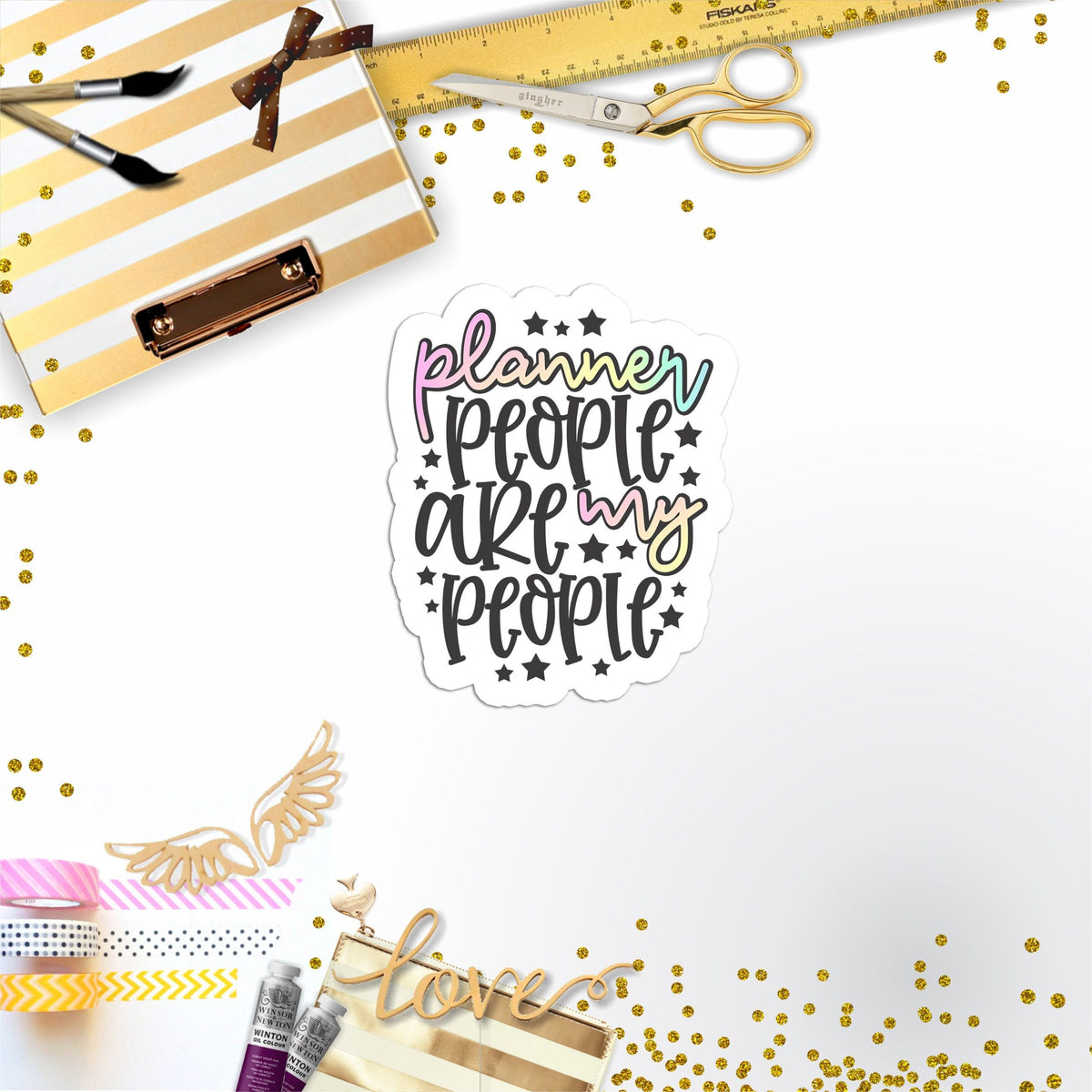 Planner People Vinyl Sticker