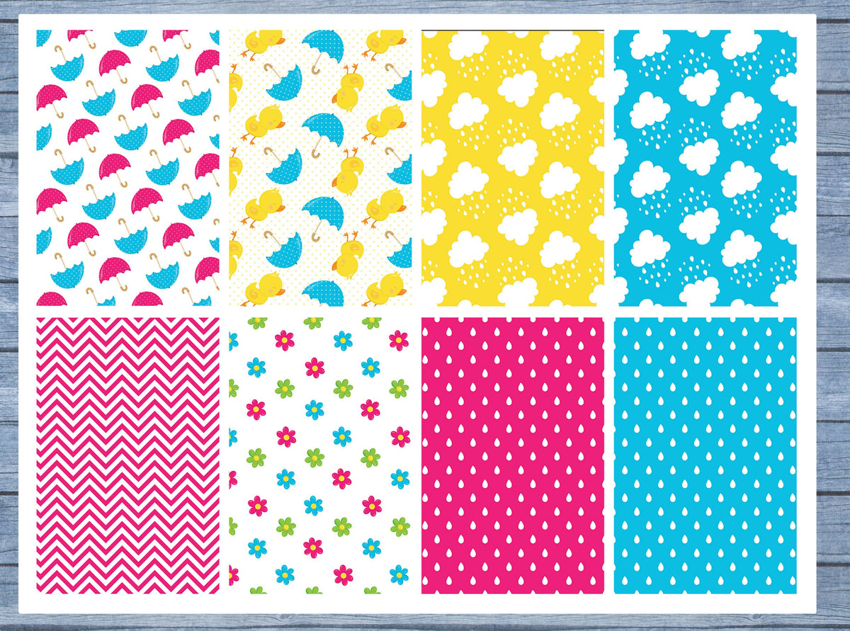 Rainy Day Full Box Planner Stickers, Big Happy Planner, Erin Condren, Classic Happy Planner