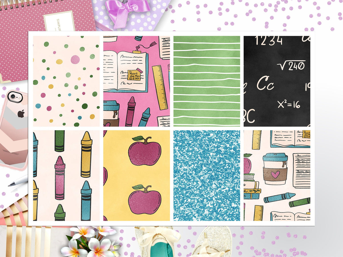 School Full Box Big Happy Planner, Erin Condren, Classic Happy Planner