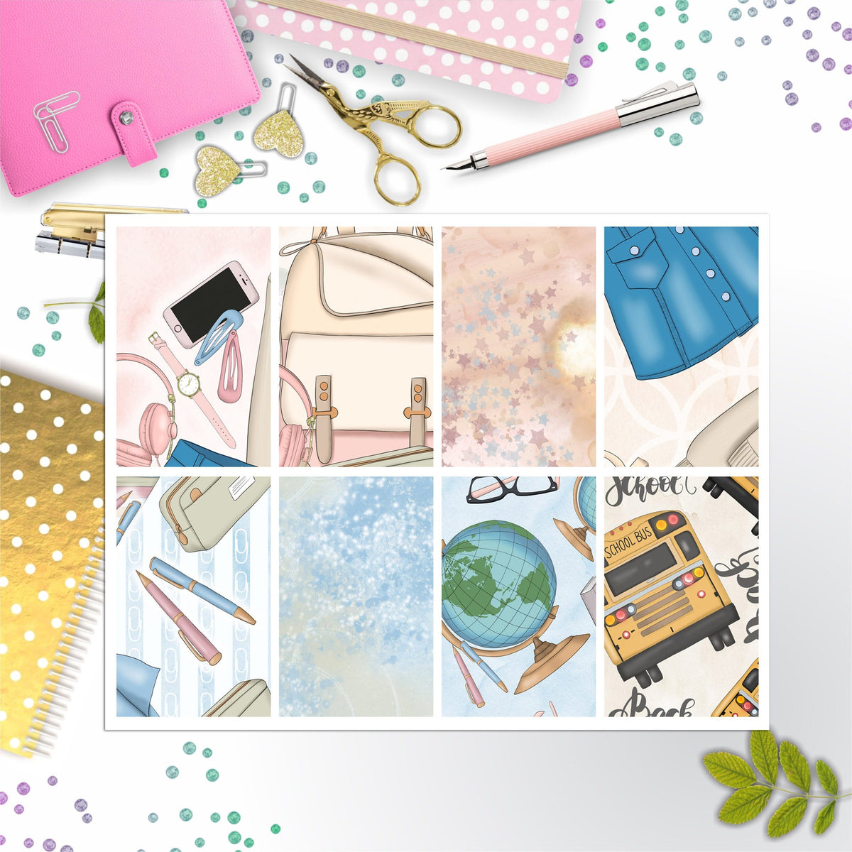 School Full Box Big Happy Planner, Erin Condren, Classic Happy Planner