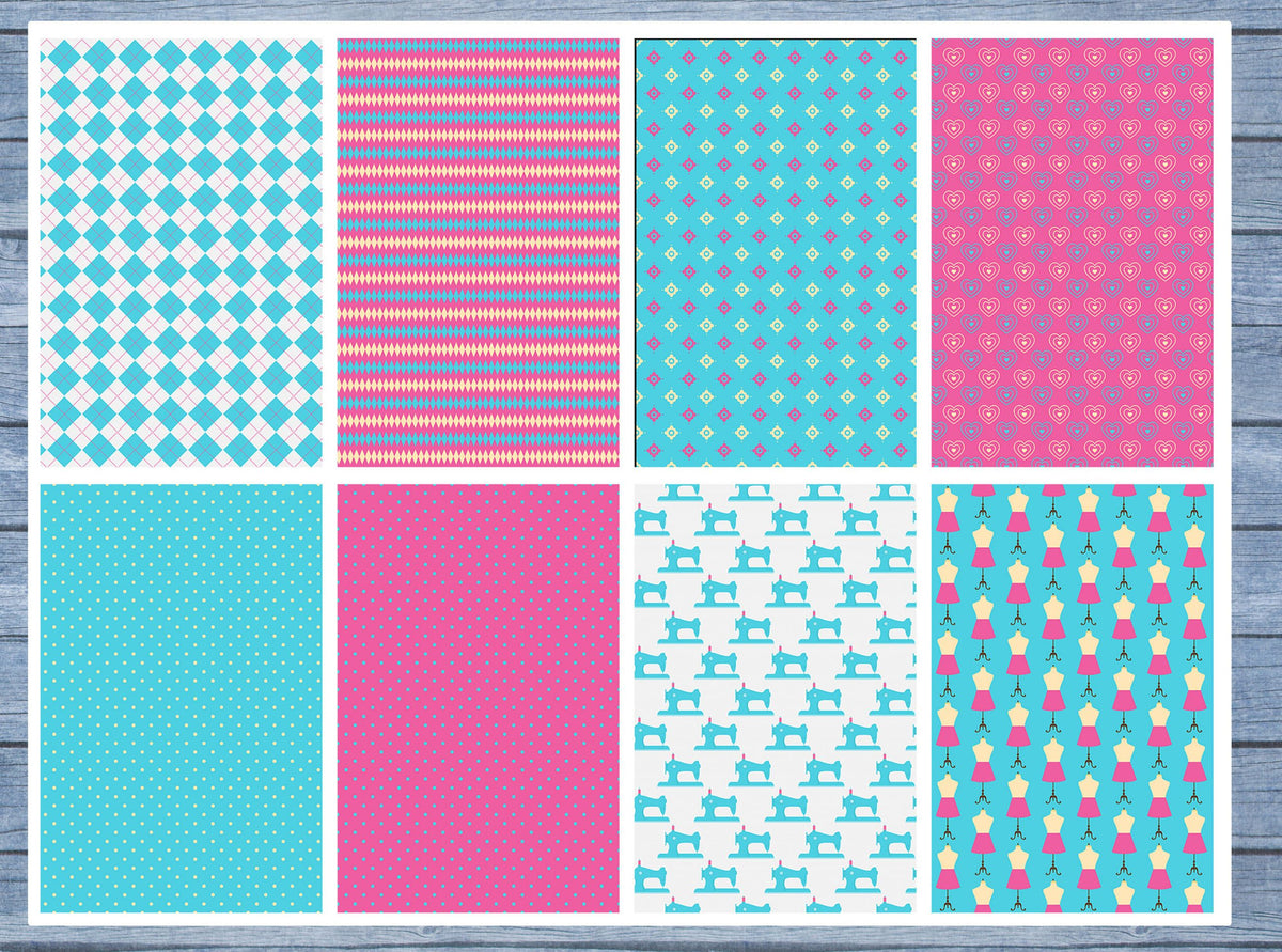 Sewing Full Box Planner Stickers, Big Happy Planner, Erin Condren, Classic Happy Planner