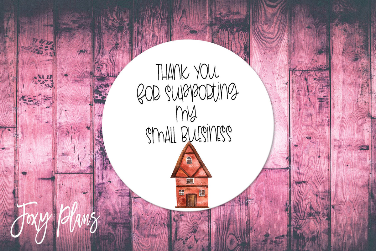 Support Small Business, Small Business Stickers, Circle Stickers, Stationary Stickers, Functional Planner Stickers, Envelope Stickers
