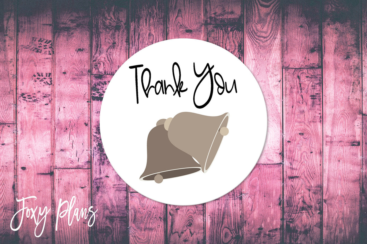 Thank You, Small Business Stickers, Circle Stickers, Stationary Stickers, Functional Planner Stickers, Envelope Stickers
