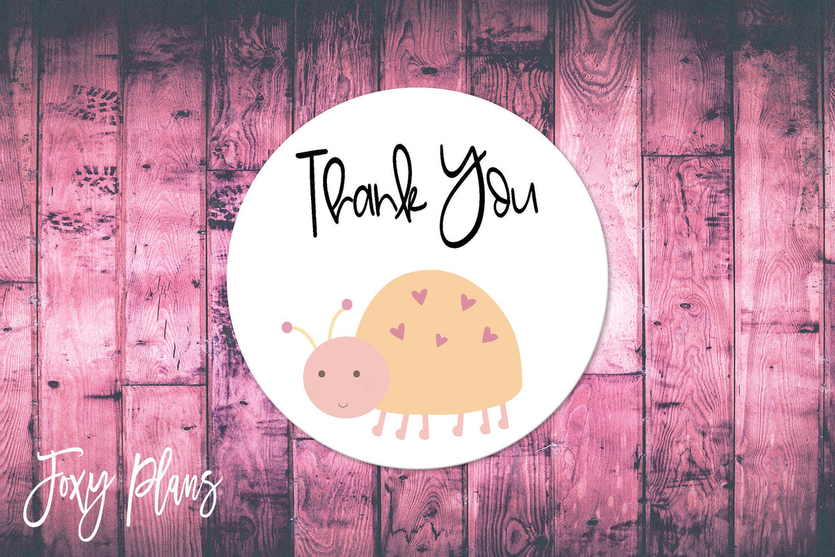 Thank You, Small Business Stickers, Circle Stickers, Stationary Stickers, Functional Planner Stickers, Envelope Stickers